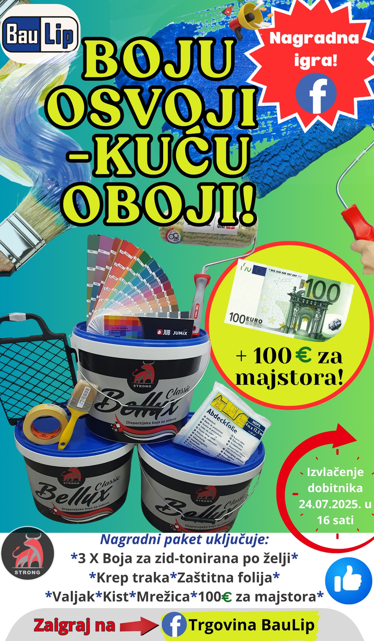 Boju osvoji - kuću oboji